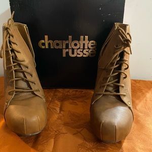 Women's heeled booties